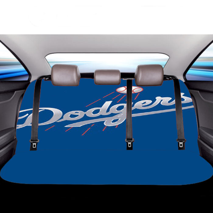 Dodgers Full Baseball League Logo Car Back Rear Seat Covers