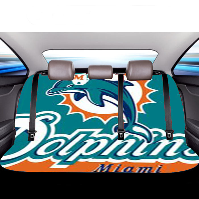 Dolphins Miami Car Back Rear Seat Covers