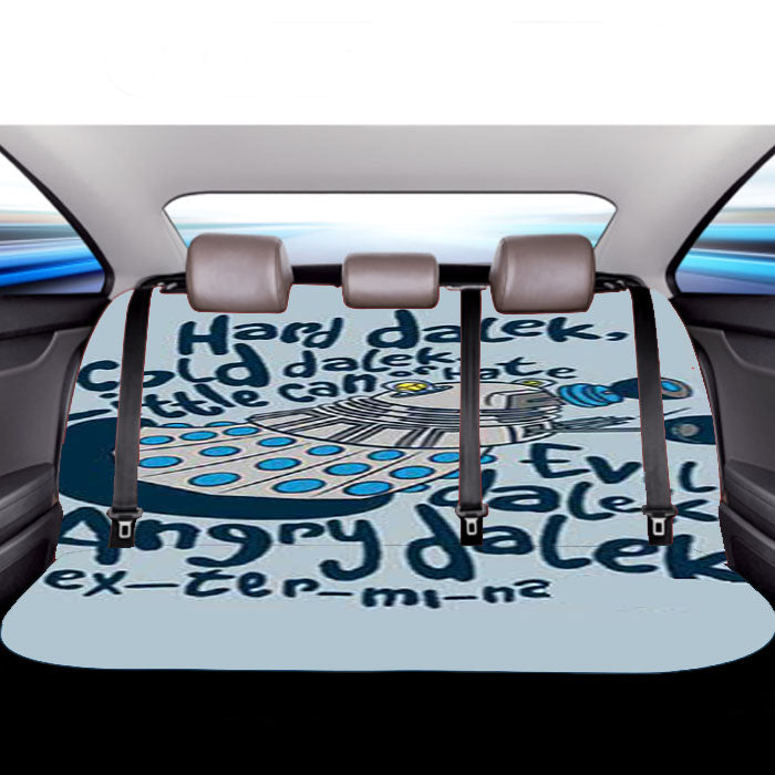 Dr Who Cold Dalek Car Back Rear Seat Covers