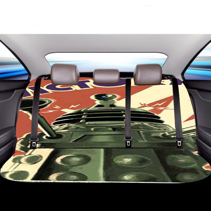 Dr Who Dalek Victory Car Back Rear Seat Covers