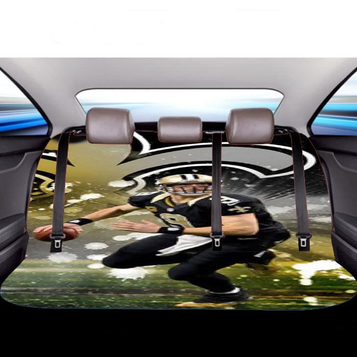 Drew Brees New Orleans Saints Nfl Car Back Rear Seat Covers