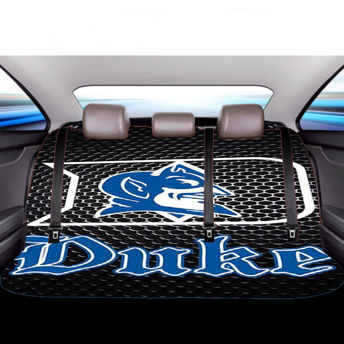 Duke Blue Devils College Car Back Rear Seat Covers