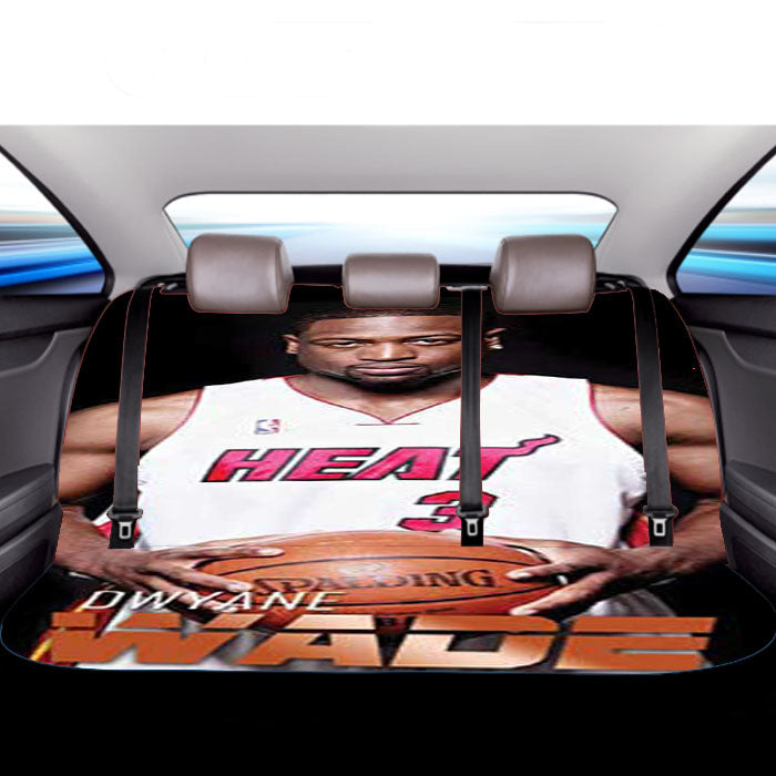 Dwyane Wade Basketball Car Back Rear Seat Covers