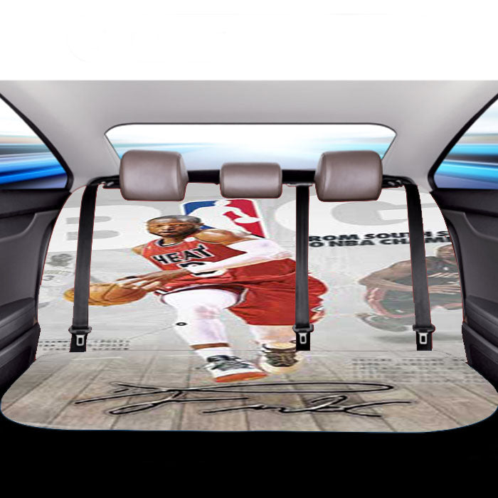 Dwyane Wade Chicago Bulls Car Back Rear Seat Covers