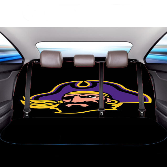 East Carolina Pirates Logo Car Back Rear Seat Covers