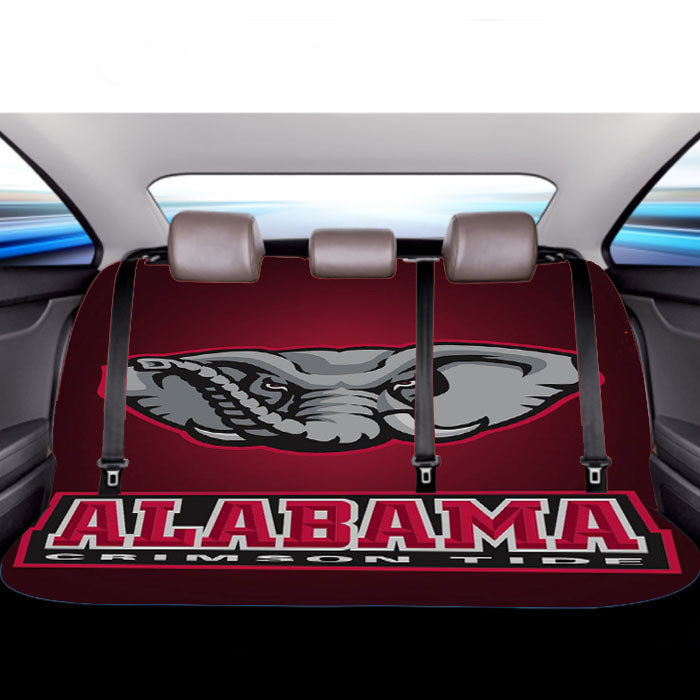 Elephant Alabama Crimson Tide Car Back Rear Seat Covers