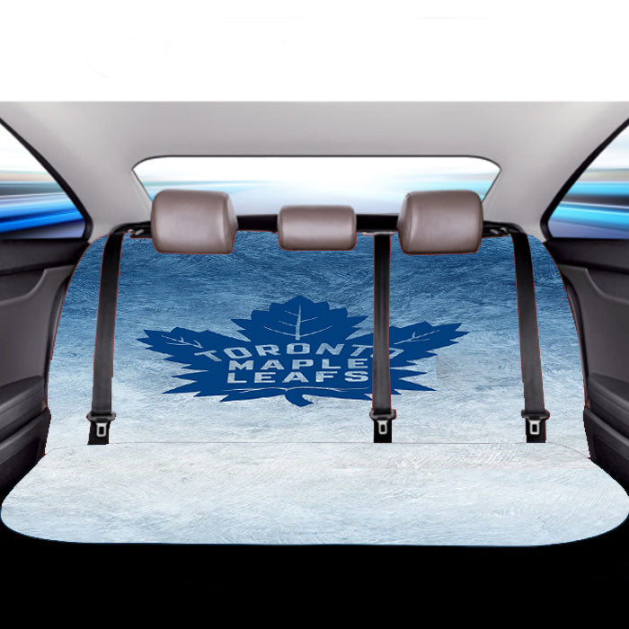 Emblem Logo Nhl Ice Toronto Maple Leafs Car Back Rear Seat Covers