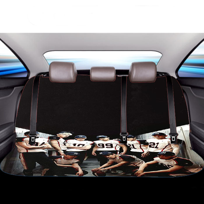 Exo Baseball Fotoshoot Car Back Rear Seat Covers