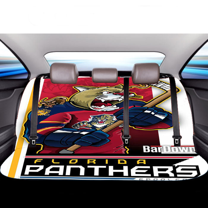 Florida Panthers Hockey Car Back Rear Seat Covers