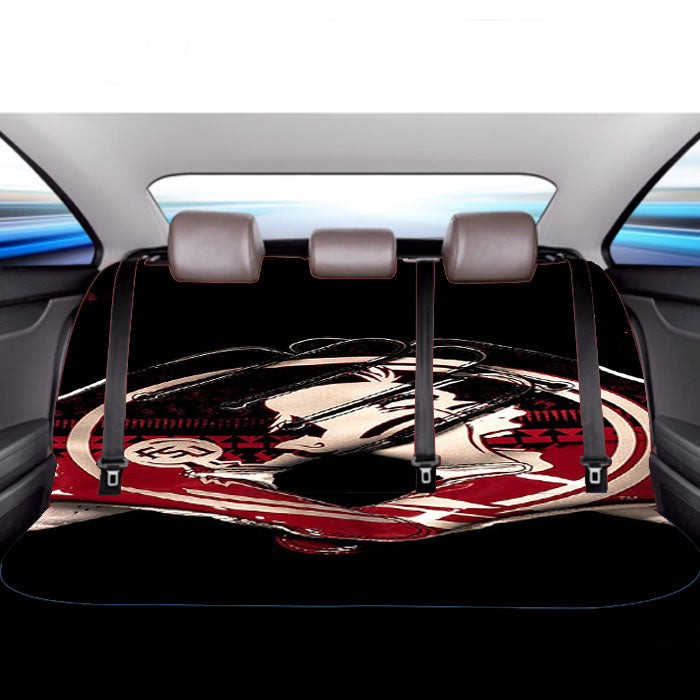 Florida State Seminoles Gloves Car Back Rear Seat Covers
