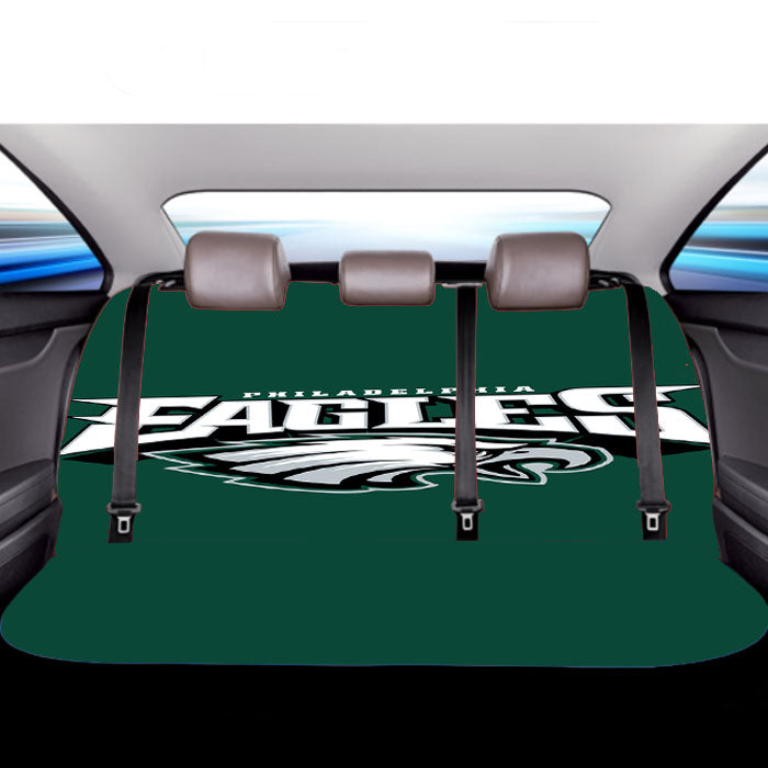 Font Philadelphia Eagles Car Back Rear Seat Covers
