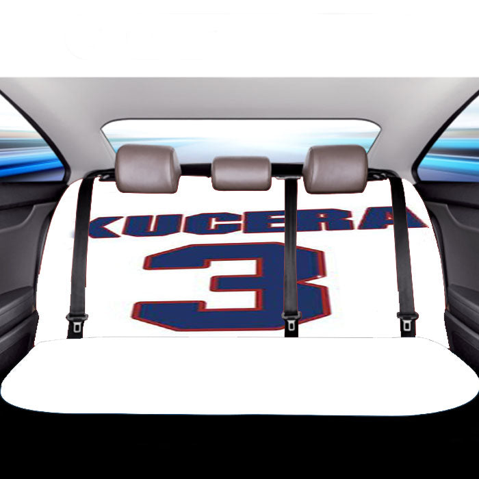 Frantisek Kucera National Hockey Car Back Rear Seat Covers