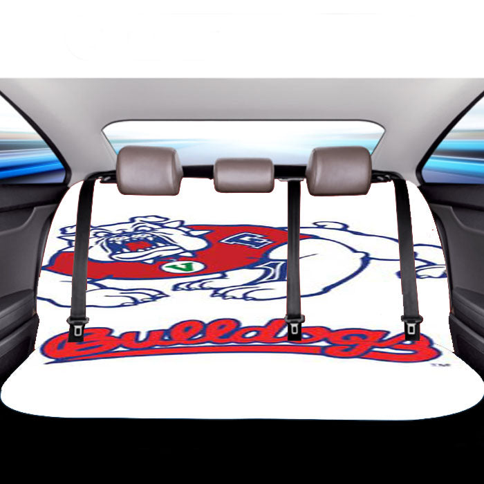 Fresno State Bulldogs Logo Car Back Rear Seat Covers