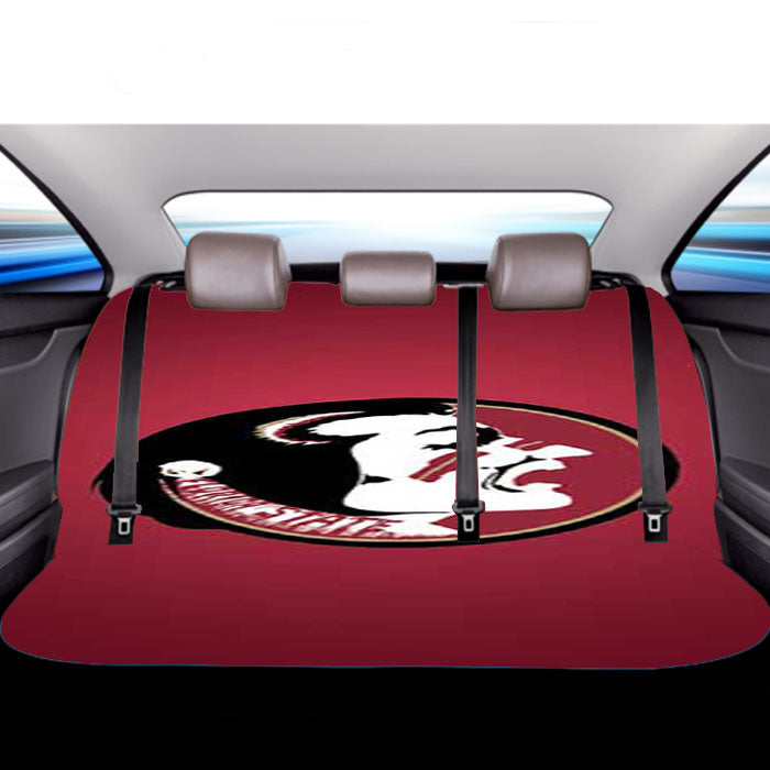 Fsu Big Red Fade Car Back Rear Seat Covers