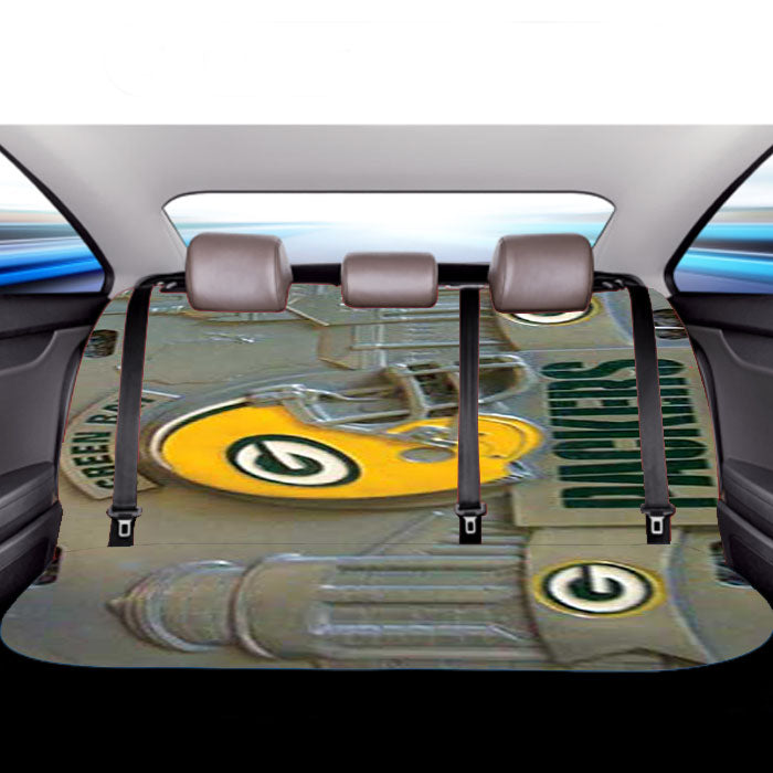 Gbp License Plate Car Back Rear Seat Covers