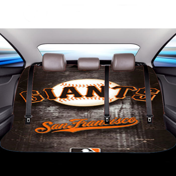 Giants San Francisco Car Back Rear Seat Covers