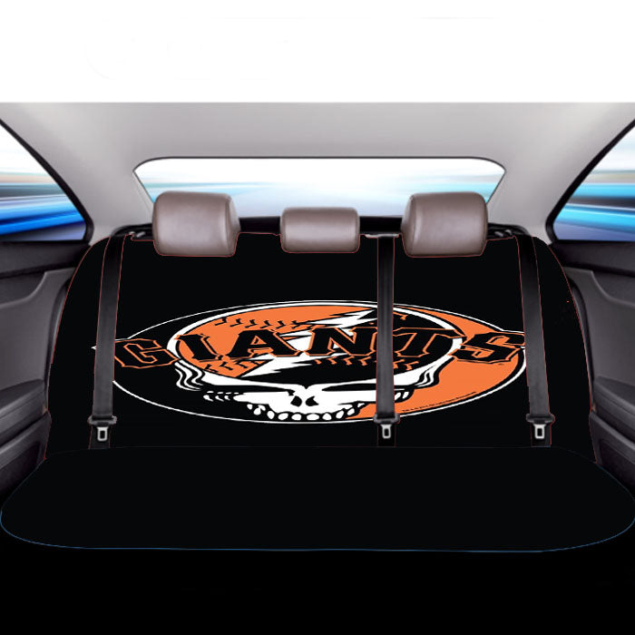 Giants Skull Car Back Rear Seat Covers
