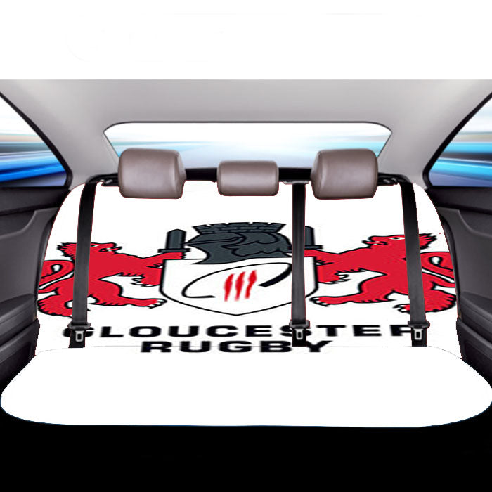 Gloucester Rugby Logo Car Back Rear Seat Covers