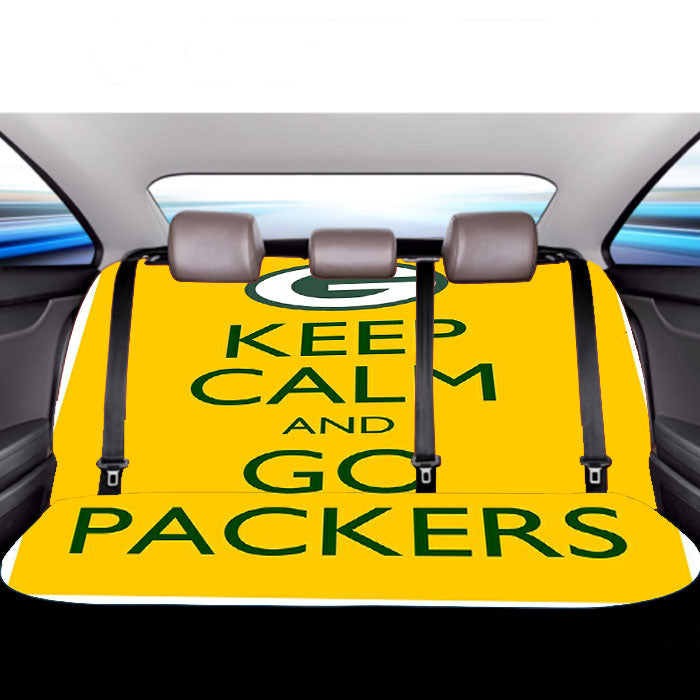 Go Packers Car Back Rear Seat Covers