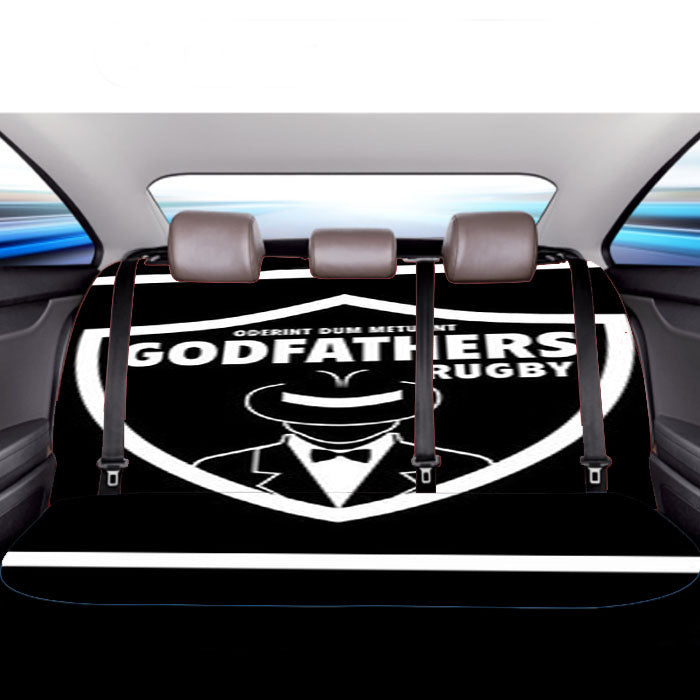 God Fathers Rugby Car Back Rear Seat Covers