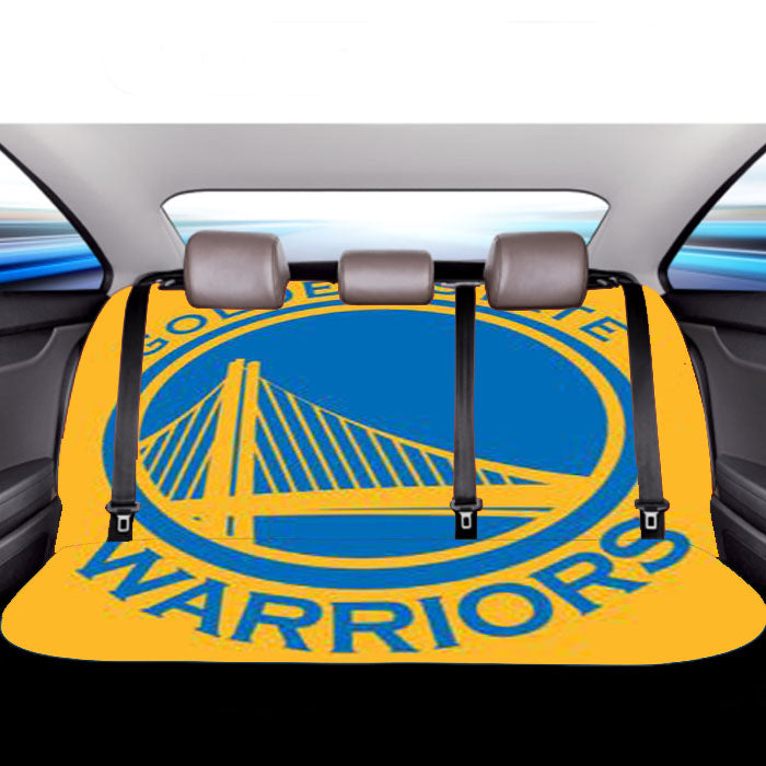 Golden State Warriors Car Back Rear Seat Covers