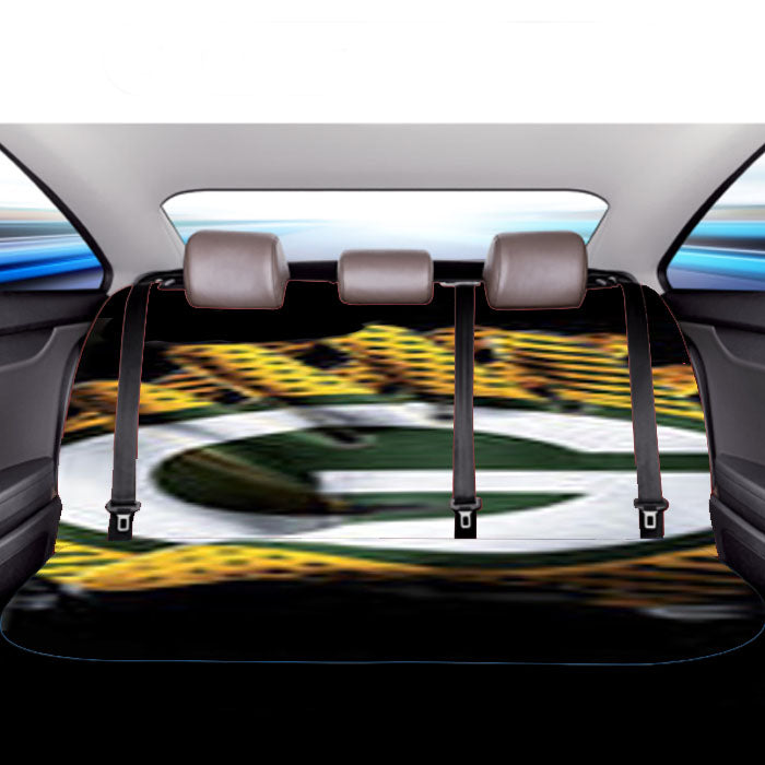 Greenbay Packers Car Back Rear Seat Covers
