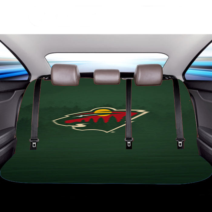 Hockey Nhl Logo Car Back Rear Seat Covers