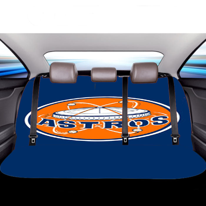 Houston Astros Logo Car Back Rear Seat Covers