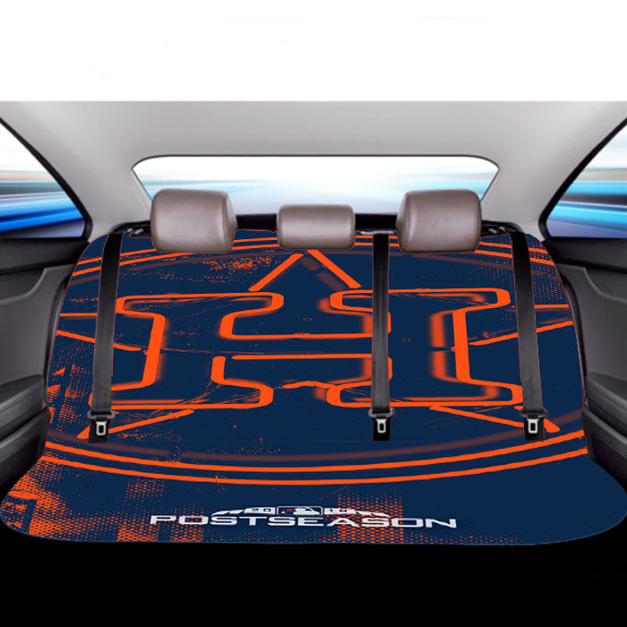 Houston Astros Mlb Wallpaper Car Back Rear Seat Covers
