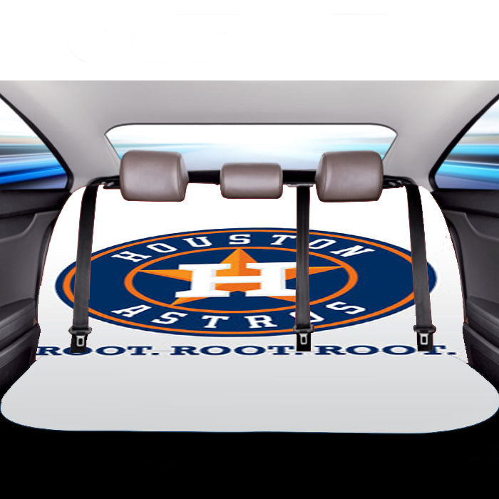 Houston Astros Root Car Back Rear Seat Covers