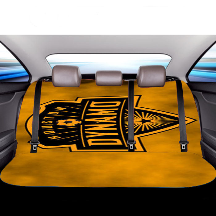 Houston Dynamo Logo Car Back Rear Seat Covers