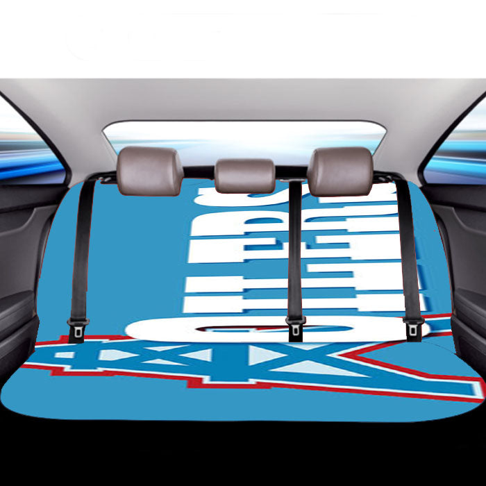 Houston Oilers Car Back Rear Seat Covers