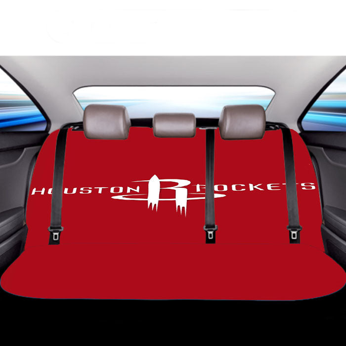 Houston Rockets Car Back Rear Seat Covers