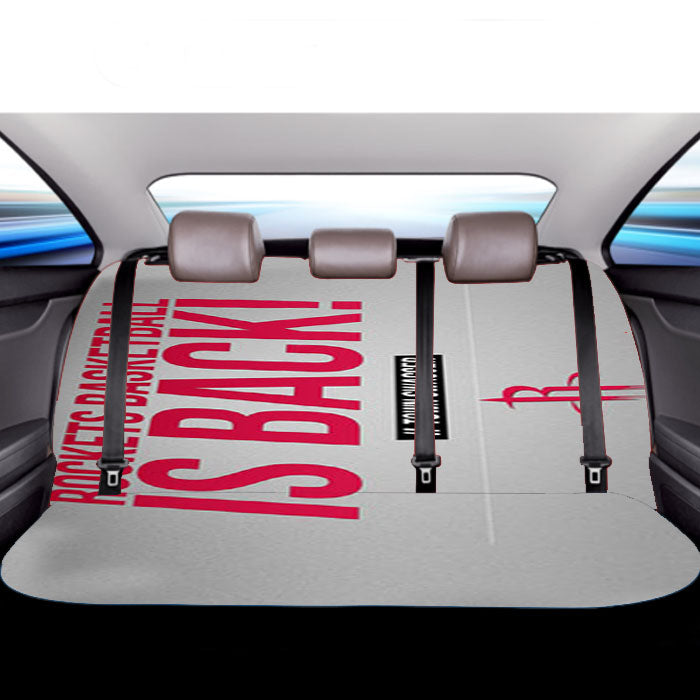 Houston Rockets Is Back Car Back Rear Seat Covers