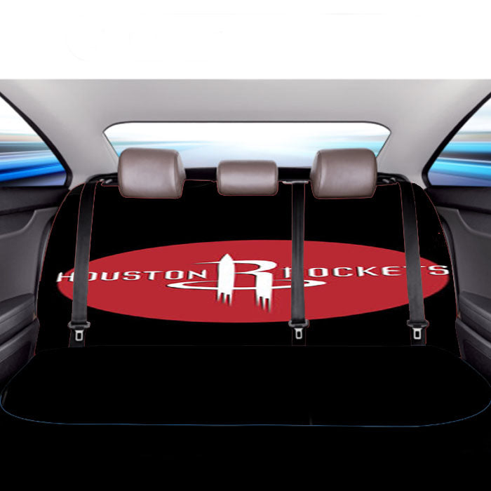 Houston Rockets Logo Car Back Rear Seat Covers