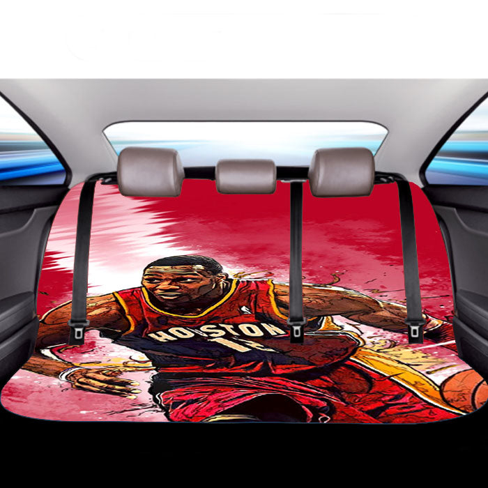 Houston Rockets Player Car Back Rear Seat Covers