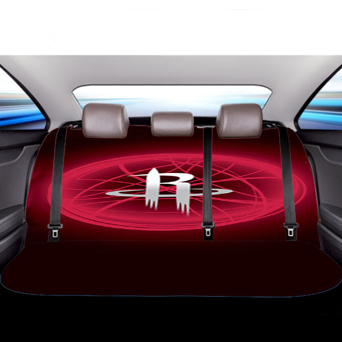 Houston Rockets Symbol Car Back Rear Seat Covers