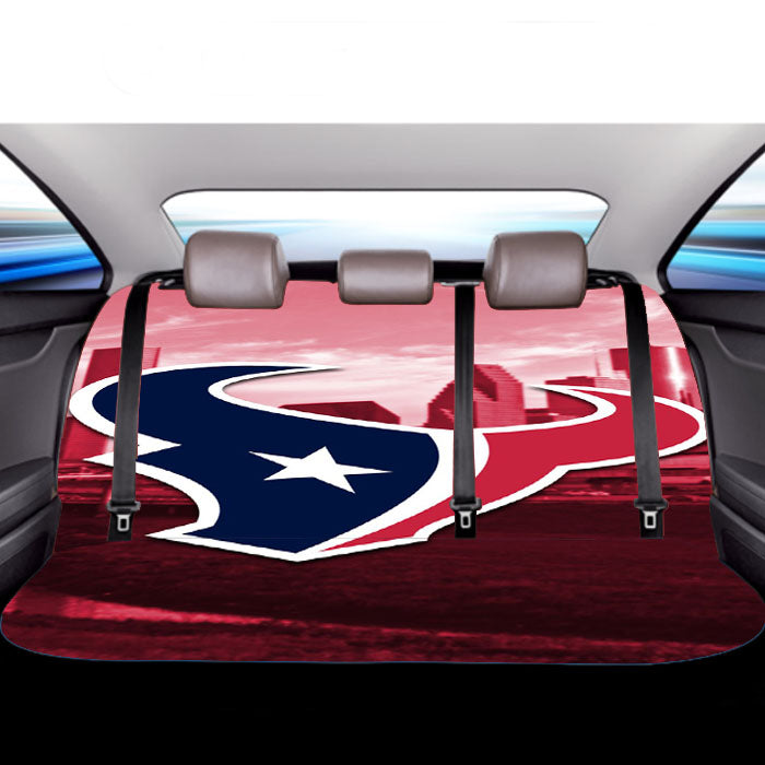 Houston Texans Car Back Rear Seat Covers