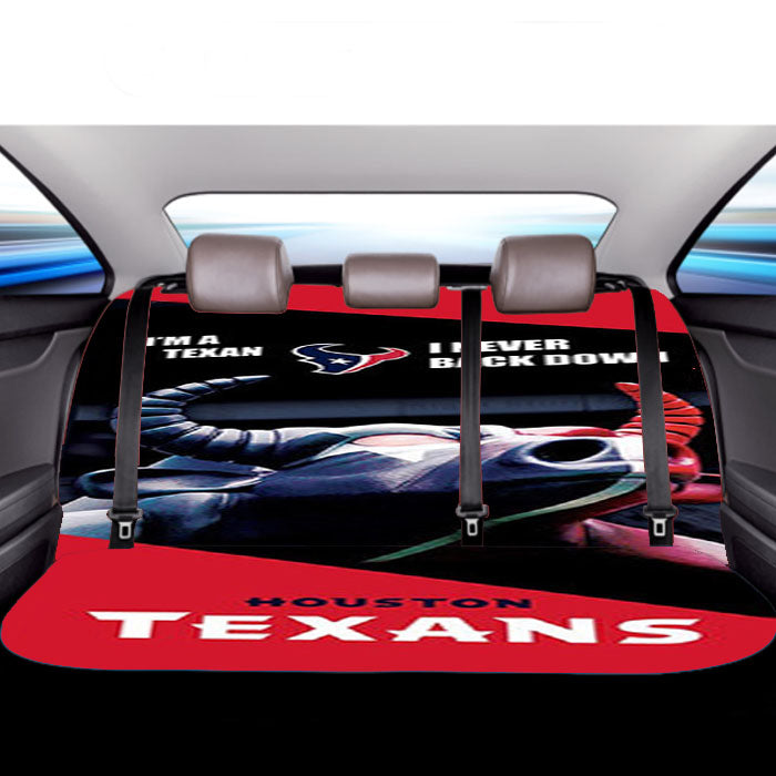 Houston Texans 2 Car Back Rear Seat Covers