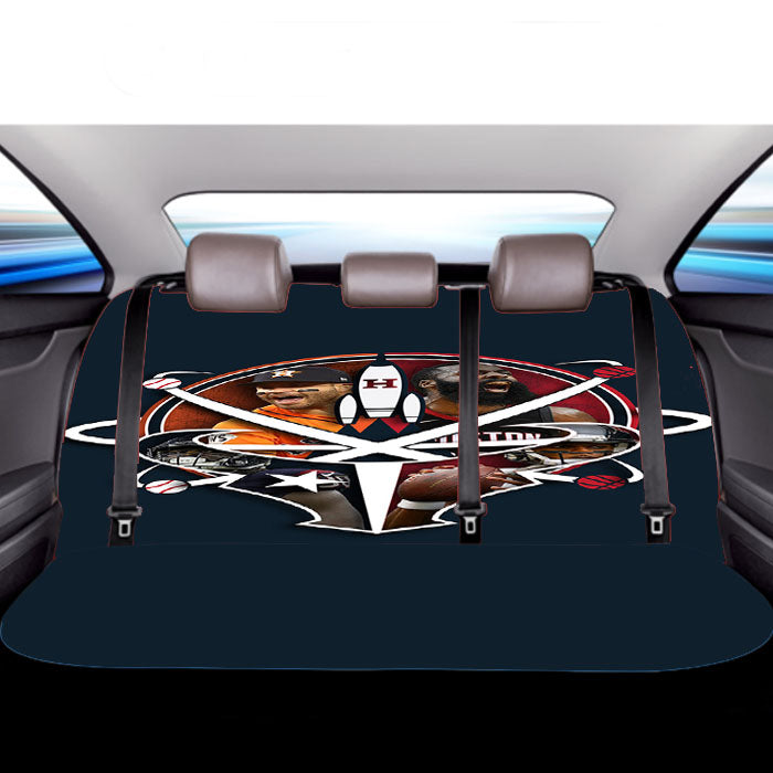 Houston Texans Fa Car Back Rear Seat Covers