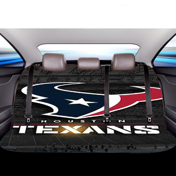 Houston Texans Icon Car Back Rear Seat Covers
