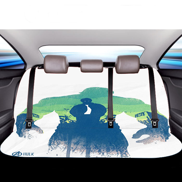 Hulk Minimalist Car Back Rear Seat Covers