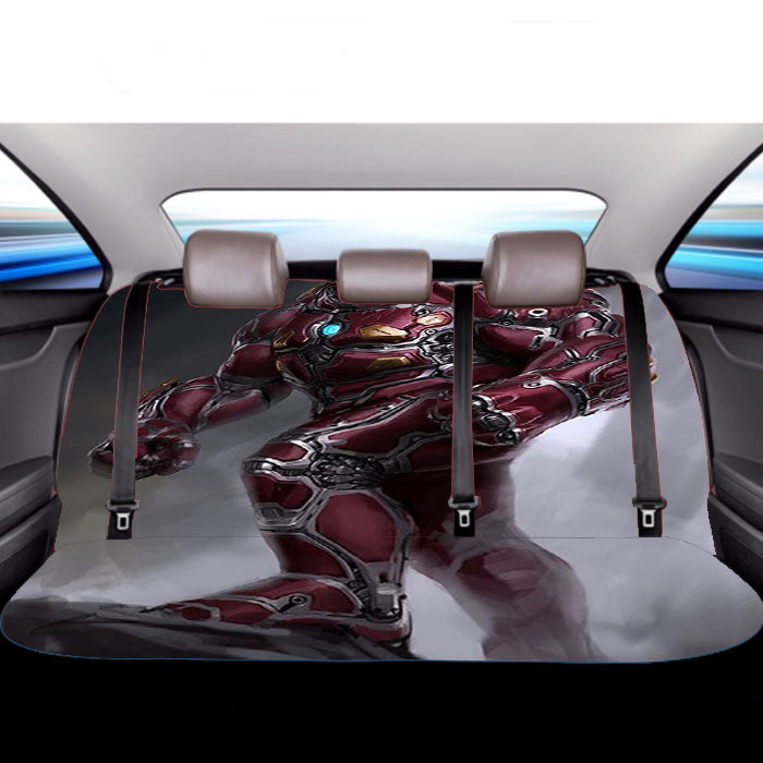 Hulkbuster Car Back Rear Seat Covers