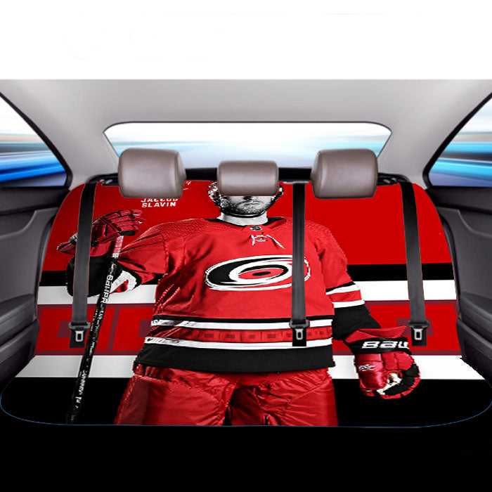 Hurricanes Uniform Nhl Car Back Rear Seat Covers