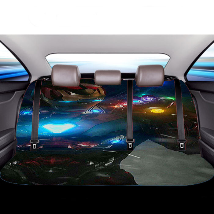 I Am Ironman Car Back Rear Seat Covers