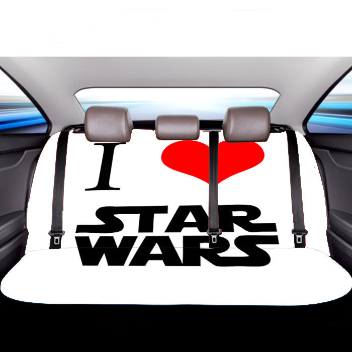 I Love Star Wars Car Back Rear Seat Covers