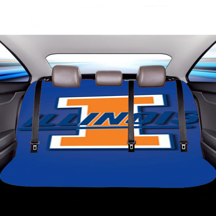 Illinois Car Back Rear Seat Covers
