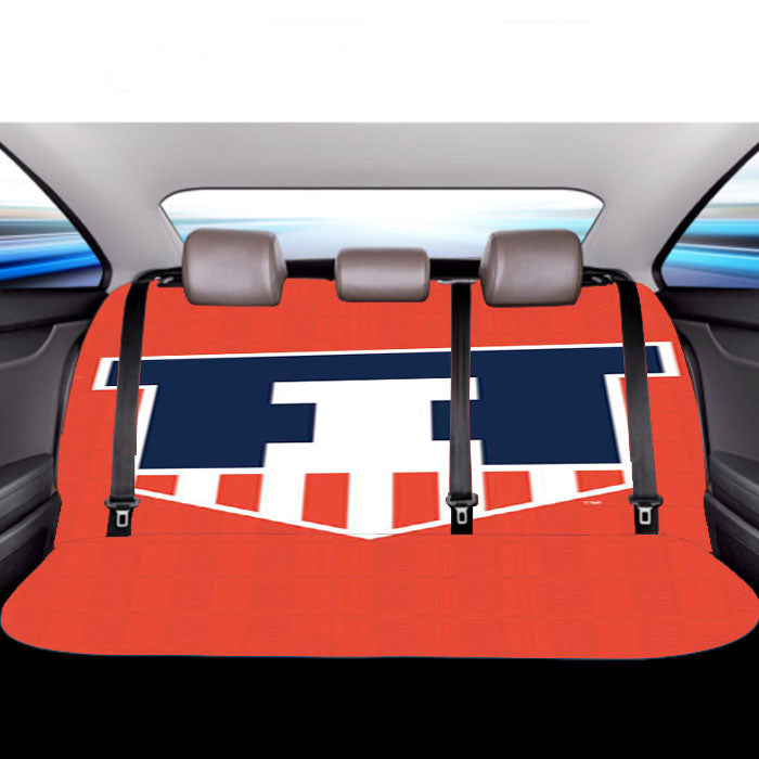 Illinois Shield Car Back Rear Seat Covers
