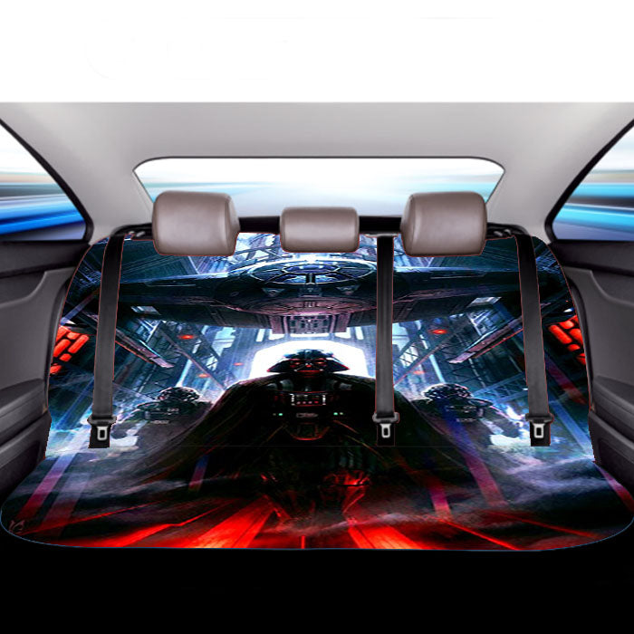 Imperial March Star Wars Art Car Back Rear Seat Covers