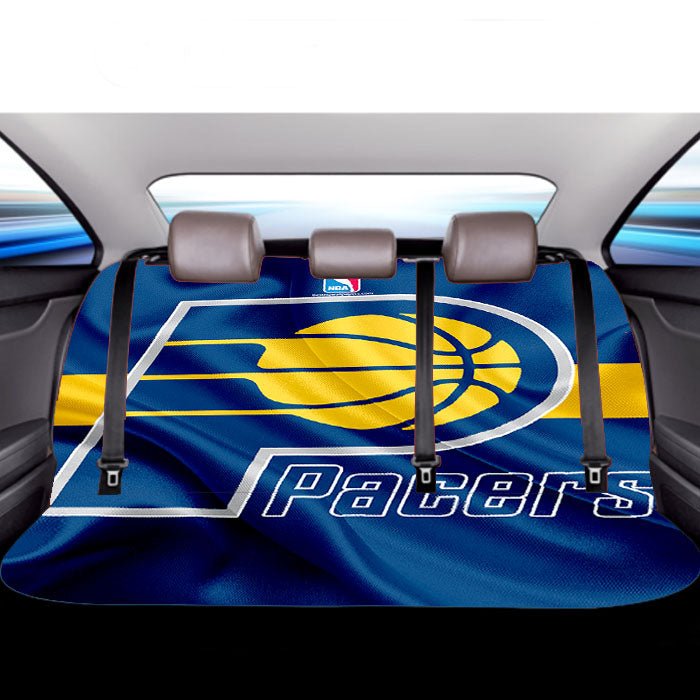 Indiana Pacers Basketball Club Logo Car Back Rear Seat Covers